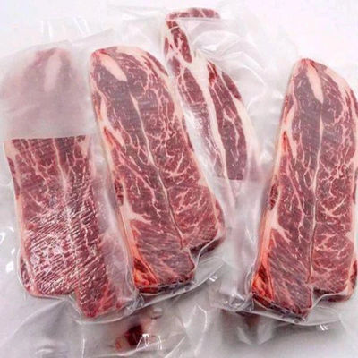 Película para bolsas encogedoras de vacío de barrera PA/PE/PVDC/EVOH para el envasado de queso de carne de aves de corral