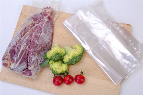 Película para bolsas encogedoras de vacío de barrera PA/PE/PVDC/EVOH para el envasado de queso de carne de aves de corral