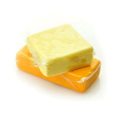 Película de embalaje de plástico flexible para queso / jamón / carne para envases de alimentos 50-150mic