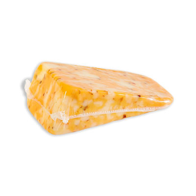 Película de embalaje de plástico flexible para queso / jamón / carne para envases de alimentos 50-150mic