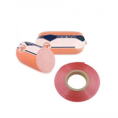 Flexografía de colores Imprimido de plástico de salchichas carcasa de rollo para salchichas