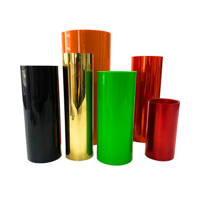 Calidad médica Rígida película de PVC rollo de embalaje película de punta de color transparente flexible