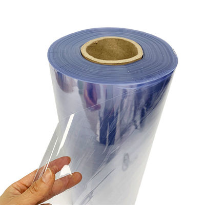 Calidad médica Rígida película de PVC rollo de embalaje película de punta de color transparente flexible