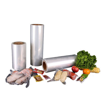 Película de embalaje de vacío flexible tubo rollo tubular PA PE de plástico de estiramiento de alimentos