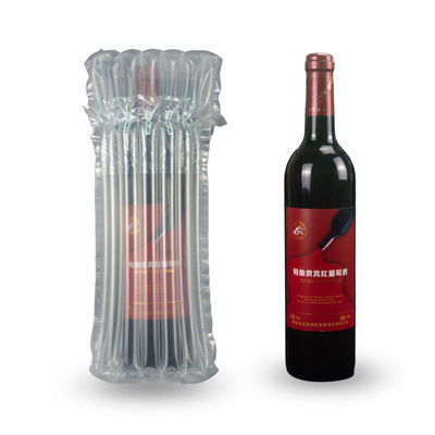 Bolsa de tubo de aire de 42*24cm de vino rojo de protección de columna de aire de bolsa de protección de burbujas de transporte