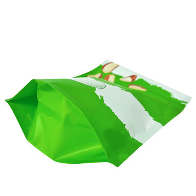 Bolsas laminadas de PVDC revestidas con cremallera de gravura lisa para perros y envases de bocadillos