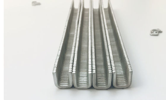 Clampada de pared de trabajo pesado bobina de forma R salchichas clips de alimentos embalaje estándar 8000 números/rollo