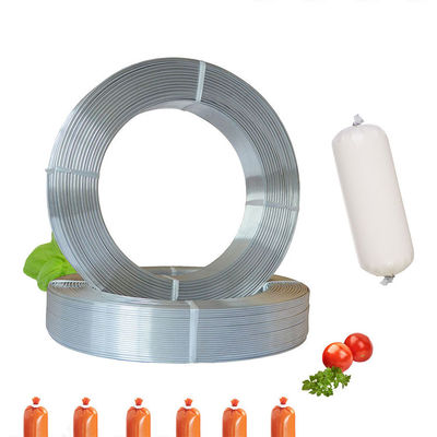 Salchichas de plata Encasillado de embalaje sellado Cintas de salchicha de alambre