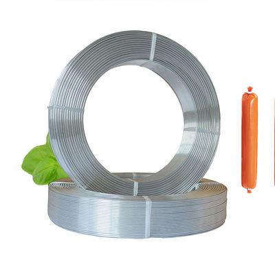 Salchichas para alimentos carcasa rollo sellado de alambre de aluminio clips ф2.1mm 570m longitud