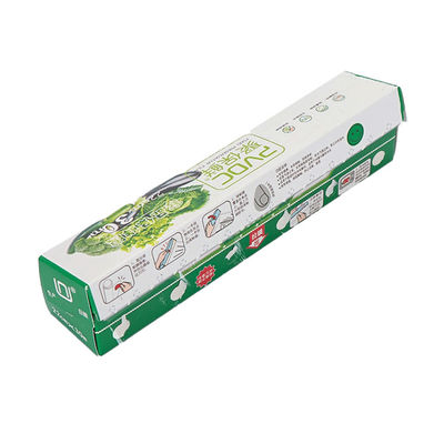 Amigable con el medio ambiente No tóxico PVDC Mantener los alimentos frescos Película adhesiva para microondas