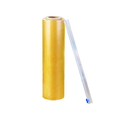Película de estiramiento de PVDC / PVC fundido suave y transparente para mariscos Rango de espesor 8mic-50mic