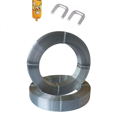 5.5 kg/rollo Grado alimenticio de aluminio de más alto nivel Rodillos de alambre para embalaje de salchichas