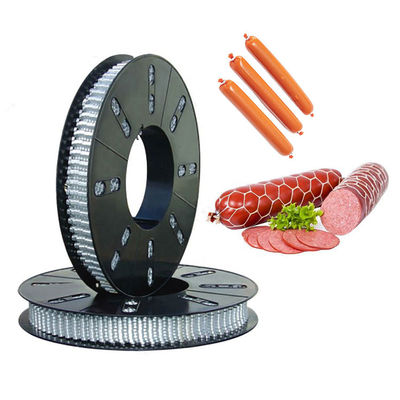 Supermercado U en forma de aluminio Clip de salchicha apretadores máquina Embalaje de alimentos sellados