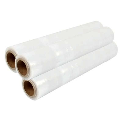 PVDC PVC PE de embalaje de plástico de envoltura de rollo transparente PE de protección de los alimentos de película de adhesión con cortador deslizante