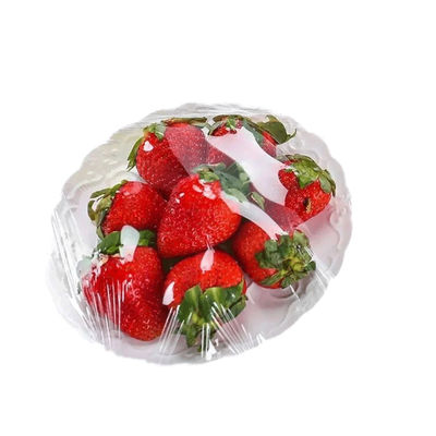 PVDC PVC PE de embalaje de plástico de envoltura de rollo transparente PE de protección de los alimentos de película de adhesión con cortador deslizante