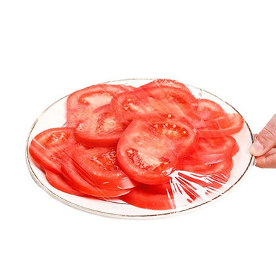 PVDC PVC PE de embalaje de plástico de envoltura de rollo transparente PE de protección de los alimentos de película de adhesión con cortador deslizante