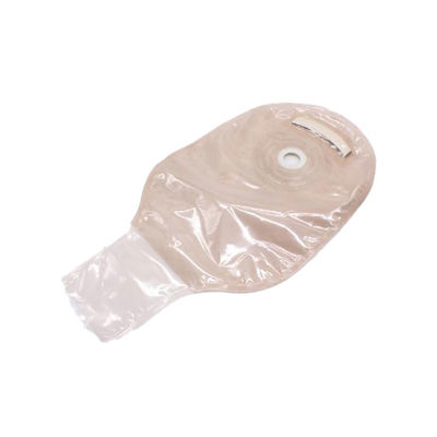 Bolsa de colostomía Bolsa de colostomía de revestimiento no tejido amigable para la piel con cerradura de abrazadera Bolsas de colostomía