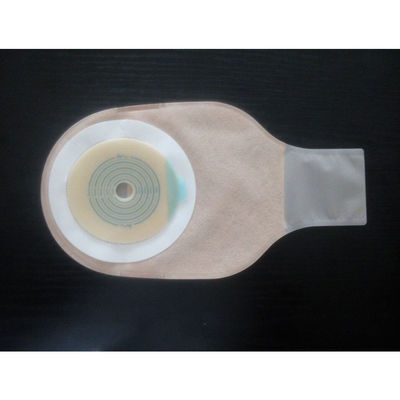 Bolsa de colostomía Bolsa de colostomía de revestimiento no tejido amigable para la piel con cerradura de abrazadera Bolsas de colostomía