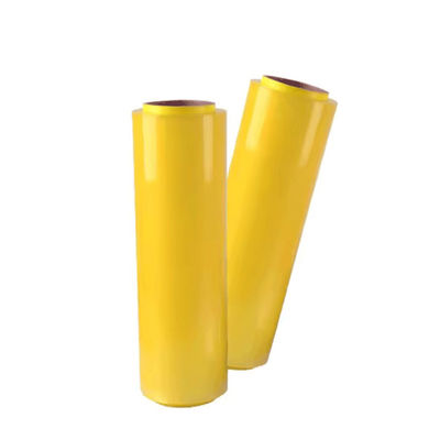 Película de adhesión PVDC resistente a altas temperaturas de grado alimenticio para uso doméstico, para uso comercial, cuchillo corredizo de gran rollo