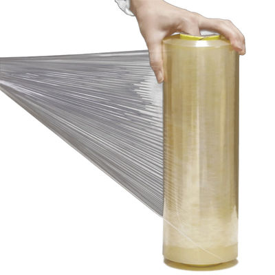 Película de adhesión PVDC resistente a altas temperaturas de grado alimenticio para uso doméstico, para uso comercial, cuchillo corredizo de gran rollo