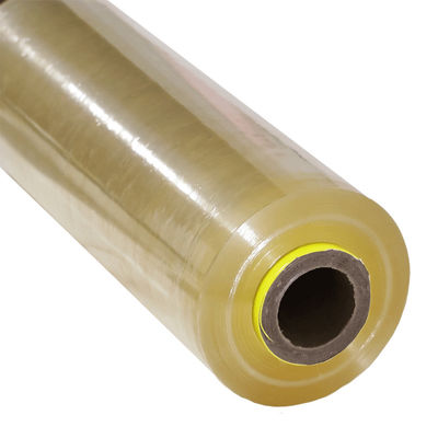 Película de adhesión PVDC resistente a altas temperaturas de grado alimenticio para uso doméstico, para uso comercial, cuchillo corredizo de gran rollo