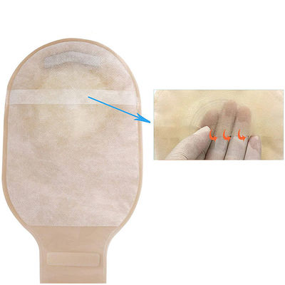 Una / dos piezas 15-80mm Bolsa de colostomía desechable sin / con carbón activado