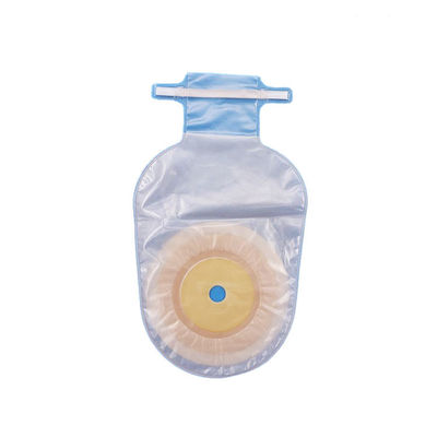 Bolsa de ostomía desechable de un solo sistema, bolsa de colostomía cerrada con ISO CE