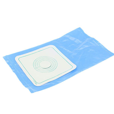 Bolsa de ostomía desechable de un solo sistema, bolsa de colostomía cerrada con ISO CE