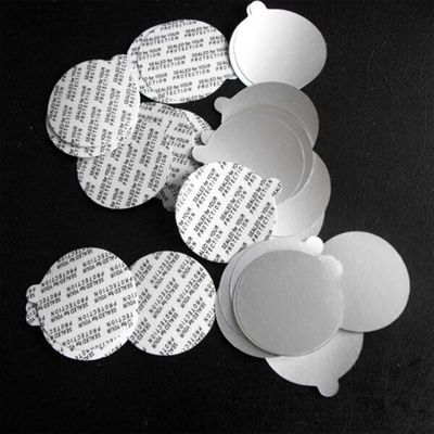 Lintera de sellado por inducción de pieza de corte a presión para botellas de vidrio tapa de papel de aluminio