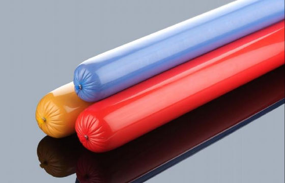 Barrera para salchichas sin piel al vapor o película de carcasa de salchichas permeable de múltiples capas