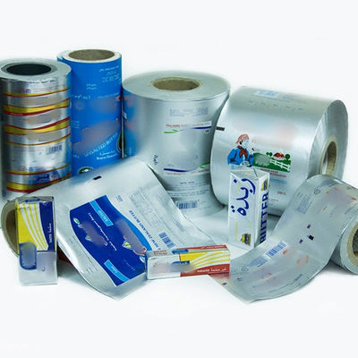 Seudo térmico laminado a baja temperatura a medida Laca de papel de aluminio Queso Embalaje Papel de envoltura Margarina Pelilla de envoltura de mantequilla