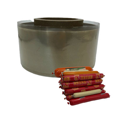 Material de embalaje de bolsas encogedoras PVDC transparentes de grado alimenticio
