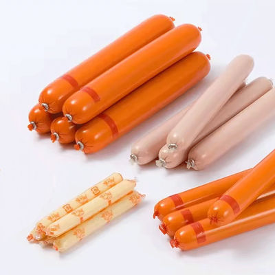 Material de embalaje de bolsas encogedoras PVDC transparentes de grado alimenticio