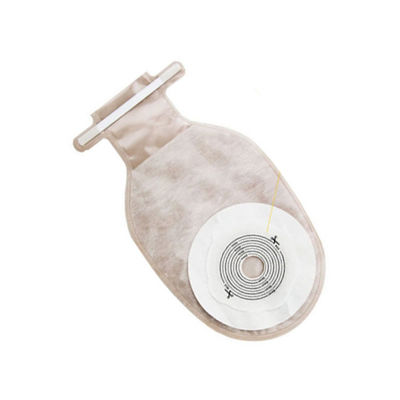 Hook de plástico de alta barrera suave película de extrusión PVDC CO bolsa de ostomía transparente fácil de usar para el cuidado de heridas