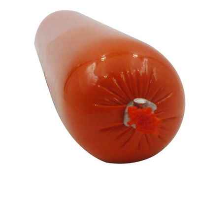 Tamaño personalizado Calibre aceptado 10-50mm PVDC Capa de salchicha de plástico Capa de película de colágeno para salchicha