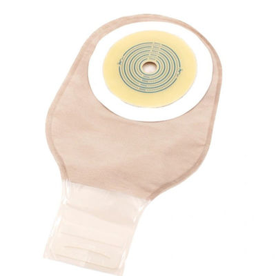 Abre / cierra PVDC Co extrusión de la bolsa de ostomía Solución médica definitiva