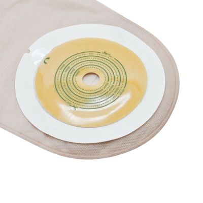 Bolsa de colostomía de tipo abierto/cerrado con coextrusión PVDC blanda Bolsa de ostomía